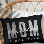 Mamma sedan 20XX Modern enkel Preppy Prydnadskudde<br><div class="desc">Denna enkla och moderna utformning består av sanserif-typografi.</div>