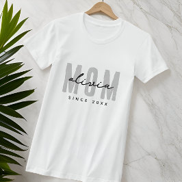 Mamma sedan 20XX Modern enkel Preppy T Shirt