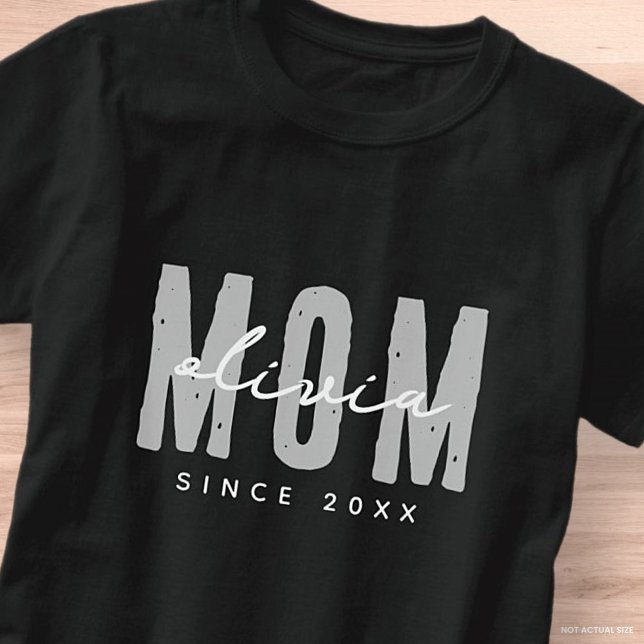 Mamma sedan 20XX Modern enkel Preppy T Shirt (Skapare uppladdad)