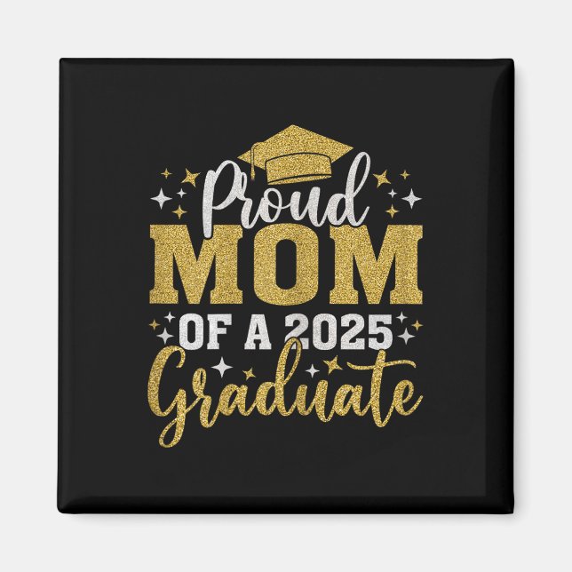 Mamma Senior 2025 Stolt mamma till en Cl 2025 exam Magnet (Framsidan)