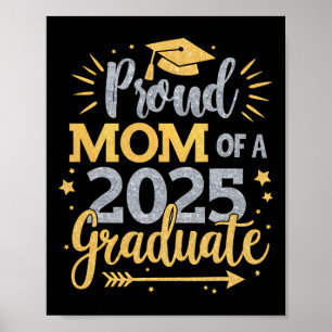 Mamma Senior 2025 Stolt mamma till en Cl från 2025 Poster