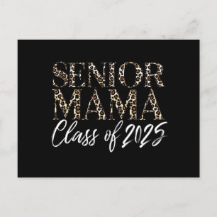 Mamma Senior 2025 Stolt mamma till en examenklass Vykort