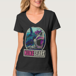 Mamma Shark Ocean Mamma Animal Sea Monster Mammor T Shirt