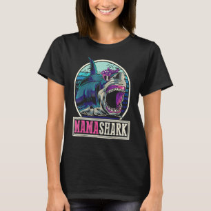 Mamma Shark Ocean Mamma Animal Sea Monster Mammor  T Shirt