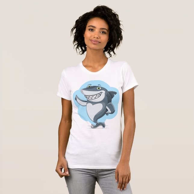 MAMMA SHARK T SHIRT (Hel framsida)