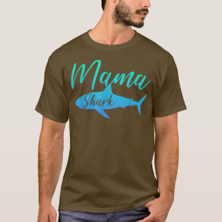 MAMMA SHARK TFunny Mamma Mamma Gift Gag Humor Älsk T Shirt