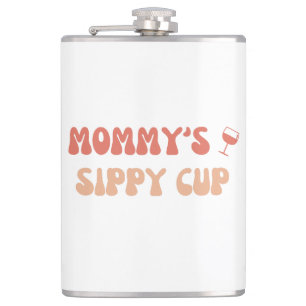 Mamma Sippy Kopp - Funny Flask Fickplunta
