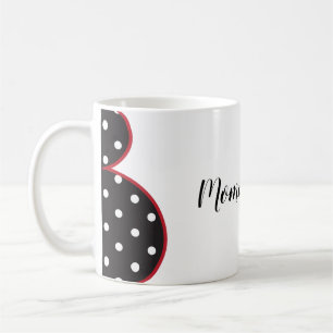 Mamma ska vara ladybug mugg med dräktig silhuett