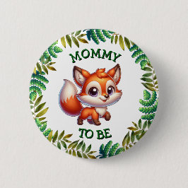 Mamma skall | Woodland Thworthy Baby Shower Knapp