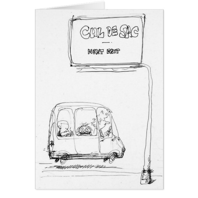 Mamma Skåpbil Kort (Framsidan)