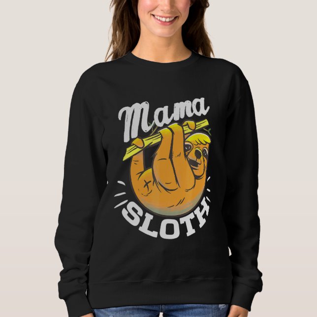 Mamma Sloth T Shirt (Framsida)
