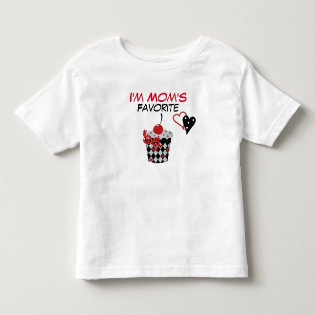 Mamma Småbarn Bra Jersey T-Shirt (Framsida)
