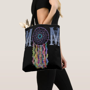 MAMMA Snöre och Pawardöme Denim Dreamcatcher Tygkasse