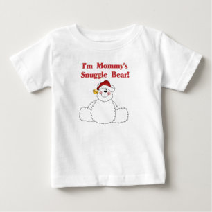 Mamma Snuggle Bear Mamma jul Tee Shirt