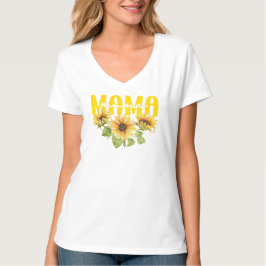 Mamma Solrosolja - Konstruktion för billig Blommig T Shirt