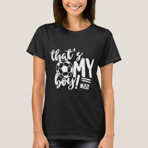 Mamma som är MY Boy Namn Number T Shirt