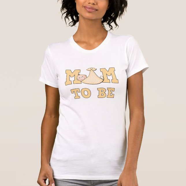Mamma som är t-skjorta t-shirt (Framsida)