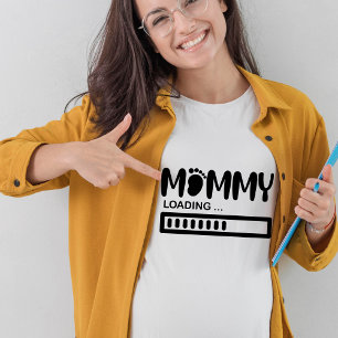 Mamma som laddar upp Mamma som ska lämnas T Shirt