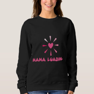 Mamma som lastar Lycklig Mamma New Mamma Mors dag T Shirt