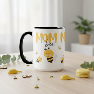 Mamma som ska bli Baby Två-Tonad Mugg