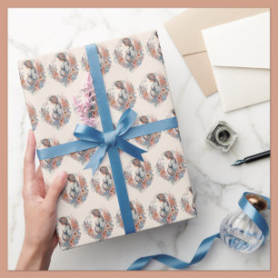 Mamma som ska vara Blommigtens vattenfärg förvänta Presentpapper