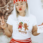 Mamma som ska vara Gender för att visa bakverk T Shirt<br><div class="desc">Den här designen har en bra gingerbrödpojke och flicka med utsökt typsnitt! Se hela samlingen för mer matchande objekt!</div>