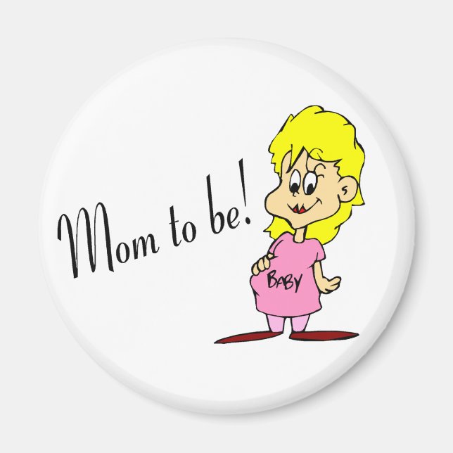 Mamma som ska vara (gravida kvinnor) magnet (Framsidan)