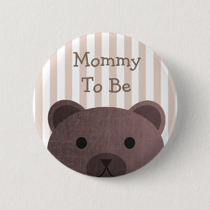 Mamma som ska vara knapp Bear Woodlands Themme