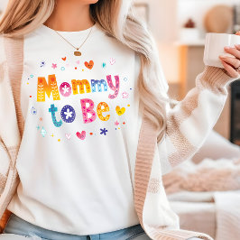 Mamma som ska vara modernt gravid Gravid T Shirt