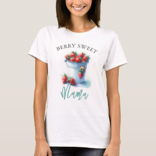 Mamma som ska vara Shirts Berry Sweet Mamma T Shirt