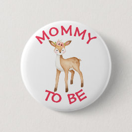 Mamma som ska vara Woodland Animals Baby Shower Bu Knapp