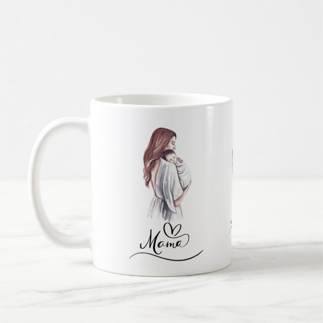Mamma som skapar minnen och gör magi Mugg (Vänster)