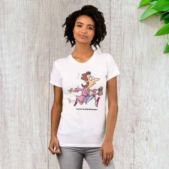 Mamma som springer Dam-T-Shirt T Shirt (Skapare uppladdad)