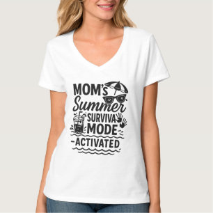 Mamma sommaröverlevnadsläge - aktiverat T-Shirt