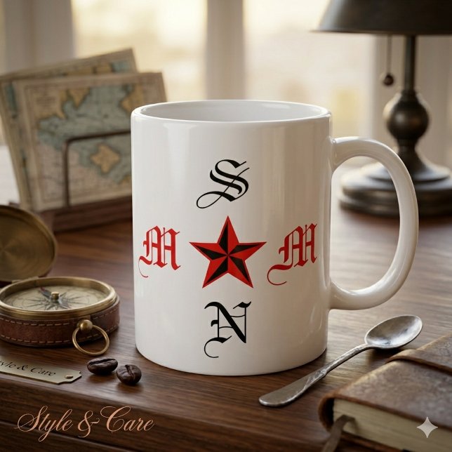 MAMMA & SON JUMBO MUGG (MOM & SON GIANT COFFEE MUG)