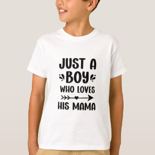 Mamma son matchningsutrustning Mors dag Gift T Shirt