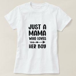 Mamma son matchningsutrustning Mors dag Gift T Shirt