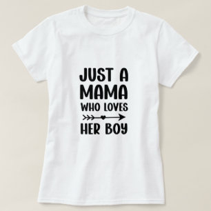 Mamma son matchningsutrustning Mors dag Gift T Shirt