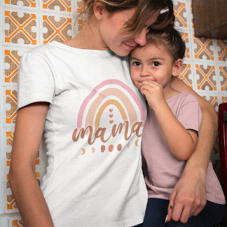 Mamma Söt Rainbow T Shirt