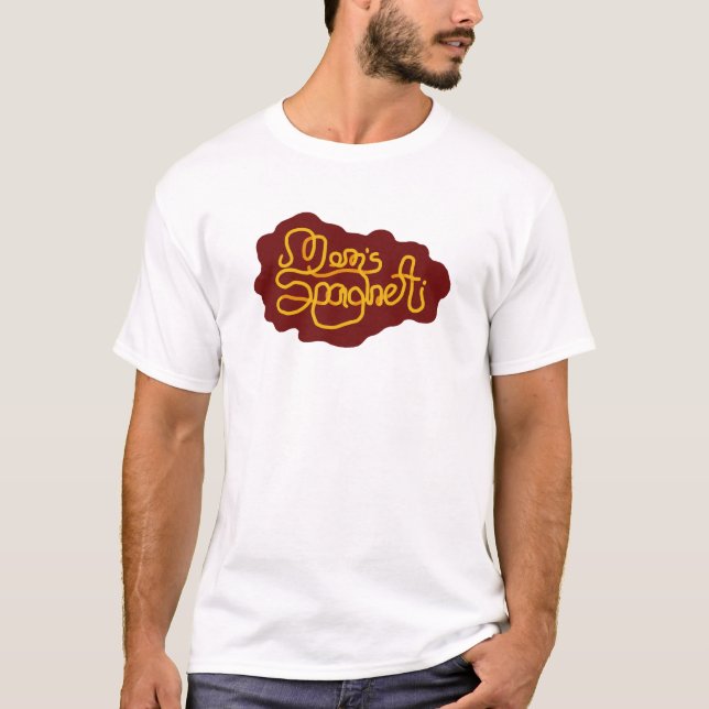 Mamma spagetti t-shirt (Framsida)