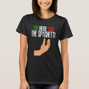 Mamma Spaghetti Meatball Tomato Sauce Italienska P T Shirt