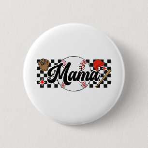 Mamma Speldagen Vibes Mors dag Women Baseball Mamm Knapp