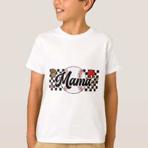 Mamma Speldagen Vibes Mors dag Women Baseball Mamm T Shirt
