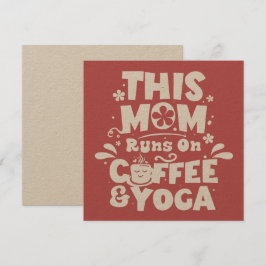 Mamma Springa om kaffe- och joga-Mor-Rosa