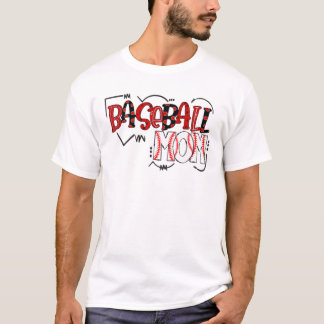 Mamma Squad Leopard Skriv ut Baseball Mor Woman Wo T Shirt