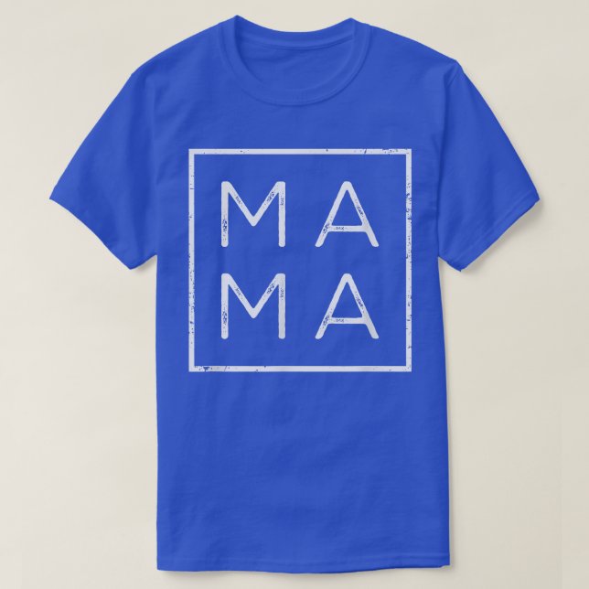 Mamma Square Tee Matching Outfits Mors dag, Mamma, (Design framsida)