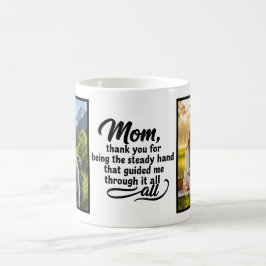 Mamma Stadig Hand Guidade Mig Borstskrift 2 Foto Kaffemugg