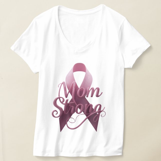 Mamma Stark T-shirt för medvetenhet om cancer – St (Laydown)