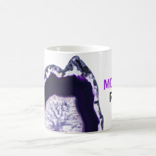 *~* MAMMA STEN Agate Stones Lapidary Geode Kaffemugg
