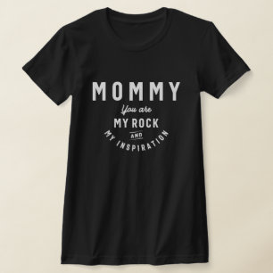 Mamma, Sten och inspiration - Mors dag T Shirt